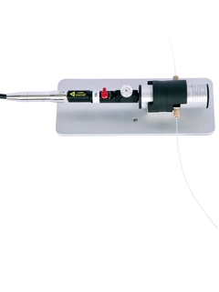 Rxn-10 Raman spectroscopy probe with micro flow bench and cell for downstream bioprocessing